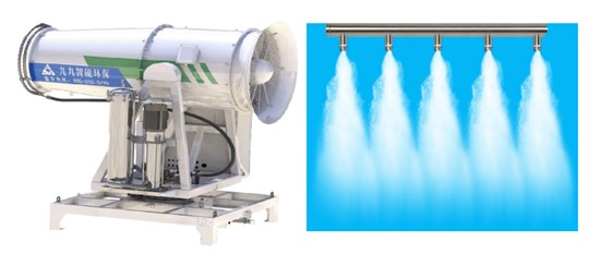 干霧抑塵系統(tǒng)與智能霧炮的區(qū)別有哪些？