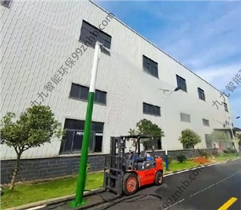 廠界、廠內主要運輸通道的無組織排放粉塵治理