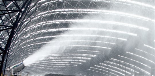 鷹眼聯(lián)動霧炮如何治理無組織排放粉塵治理的？