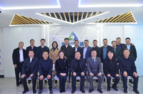 暢敘鄉(xiāng)情鄉(xiāng)誼，共謀未來發(fā)展——株洲市淥口區(qū)李曉彤一行蒞臨九九智能環(huán)?？疾熘笇?dǎo)